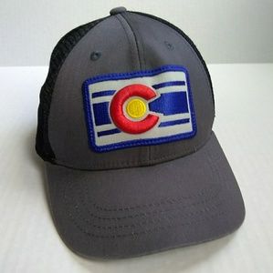 colorado Accessories - Colorado Flag Trucker Hat colorado Accessories - Colorado Flag Trucker Hat